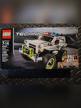 LEGO TECHNIC 42047: Police Interceptor, New & Factory Sealed, Retired & Rare